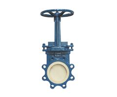 Ceramic Plug shaped Manual knife gate valve