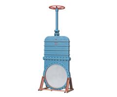 Bolted bonnet knife gate valve