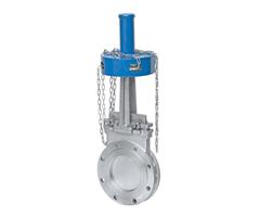 Electric hydraulic knife gate valve2