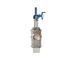 Sluice damper knife gate valve